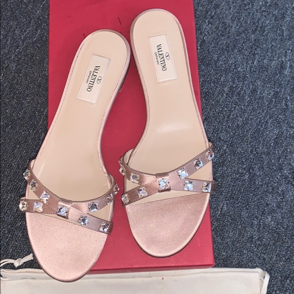 Valentino rockstud glam sandals